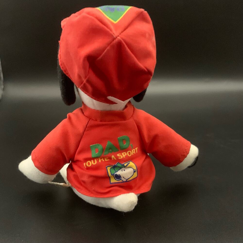 Rare 1968 Snoopy Peanuts Stuffed Plush
Item No 54190 Dad You’re A Sport - Picture 3 of 15